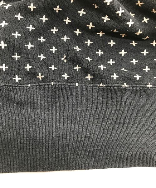 GDEH（グッドイナフ）GDEH (グッドイナフ) 【古着】クロスドットパーカー/バラクラバ/ニンジャパーカー ブラック サイズ:Lの古着・服飾アイテム