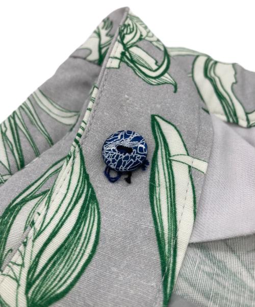 TOMORROW LAND（トゥモローランド）TOMORROW LAND (トゥモローランド) ヘメロカリスプリント ストレートパンツ グリーン サイズ:34の古着・服飾アイテム