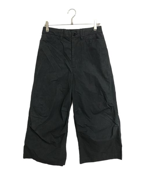 yokosakamoto（ヨウコサカモト）YOKOSAKAMOTO (ヨウコサカモト) パンツ　デザインパンツ　日本製 ブラック サイズ:Mの古着・服飾アイテム