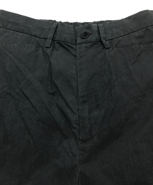 yokosakamoto（ヨウコサカモト）YOKOSAKAMOTO (ヨウコサカモト) パンツ　デザインパンツ　日本製 ブラック サイズ:Mの古着・服飾アイテム