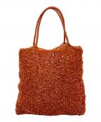 ANTEPRIMAアンテプリマ）の古着「ワイヤーバッグ　ハンドバッグ　トートバッグ　ワイヤーハンドバッグ　ワイヤートートバッグ　セレモニー」｜オレンジ