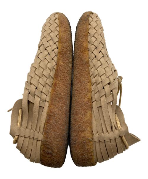 MALIBU（マリブ）MALIBU (マリブ) MATADOR CHUKKA LOW  チャッカロー　サンダル　編み込みサンダル　アウトドア　フェス ベージュ サイズ:27cmの古着・服飾アイテム