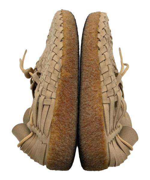 MALIBU（マリブ）MALIBU (マリブ) MATADOR CHUKKA LOW  チャッカロー　サンダル　編み込みサンダル　アウトドア　フェス ベージュ サイズ:27cmの古着・服飾アイテム