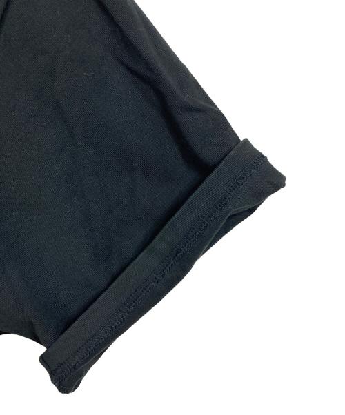 SOFTHYPHEN（ソフトハイフン）SOFTHYPHEN (ソフトハイフン) COTTON BIG TEE コットンビッグT  Tシャツ　半袖カットソー　オーバーサイズ　日本製 ブラック サイズ:03の古着・服飾アイテム