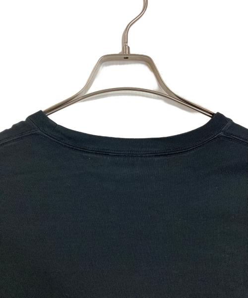 SOFTHYPHEN（ソフトハイフン）SOFTHYPHEN (ソフトハイフン) COTTON BIG TEE コットンビッグT  Tシャツ　半袖カットソー　オーバーサイズ　日本製 ブラック サイズ:03の古着・服飾アイテム