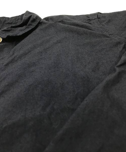 Manual Alphabet（マニュアル アルファベット）MANUAL ALPHABET (マニュアル アルファベット) ステンカラーコート ネイビー サイズ:3の古着・服飾アイテム