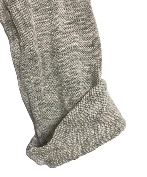 BEARDSLEY（ビアズリー）BEARDSLEY (ビアズリー) リネンショートカーディガン　麻　日本製 アイボリー サイズ:FREEの古着・服飾アイテム