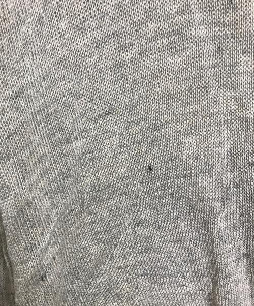 BEARDSLEY（ビアズリー）BEARDSLEY (ビアズリー) リネンショートカーディガン　麻　日本製 アイボリー サイズ:FREEの古着・服飾アイテム