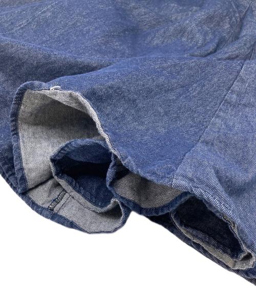 ARPEGE STORY（アルページュストーリー）Arpege story (アルページュストーリー) デニムセットアップ　コットンシャツ　コットンスカート インディゴの古着・服飾アイテム