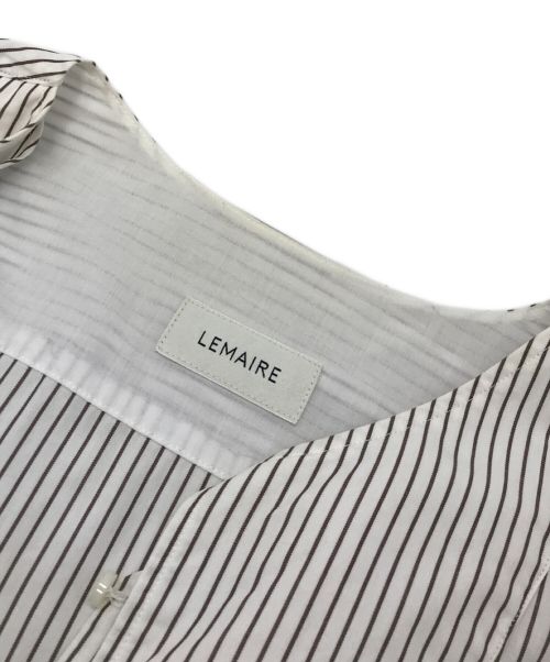 LEMAIRE（ルメール）LEMAIRE (ルメール) シャツワンピース ホワイト サイズ:34の古着・服飾アイテム