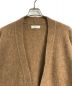 unfil (アンフィル) stretch superkid mohair cardigan モヘアカーディガン　日本製 ベージュ サイズ:5：10000円