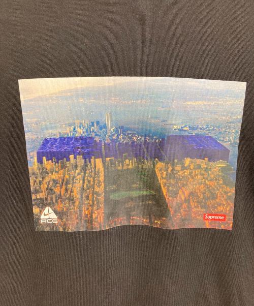 NIKE ACG（ナイキエーシージー）NIKE ACG (ナイキエージーシー) Supreme (シュプリーム) 22AW Grid Tee Tシャツ　半袖カットソー　Tee ブラック サイズ:Lの古着・服飾アイテム