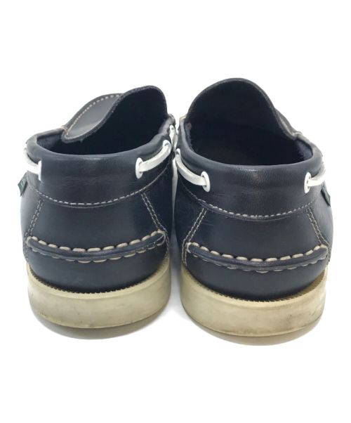 PARABOOT（パラブーツ）PARABOOT (パラブーツ) BEAMS (ビームス) スリッポン モカシンローファー ネイビー サイズ:実寸参照の古着・服飾アイテム