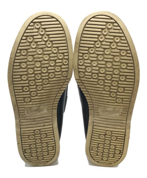 PARABOOT（パラブーツ）PARABOOT (パラブーツ) BEAMS (ビームス) スリッポン モカシンローファー ネイビー サイズ:実寸参照の古着・服飾アイテム