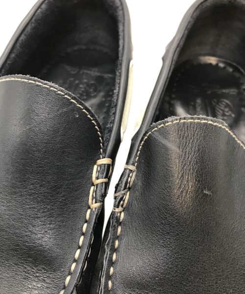 PARABOOT（パラブーツ）PARABOOT (パラブーツ) BEAMS (ビームス) スリッポン モカシンローファー ネイビー サイズ:実寸参照の古着・服飾アイテム