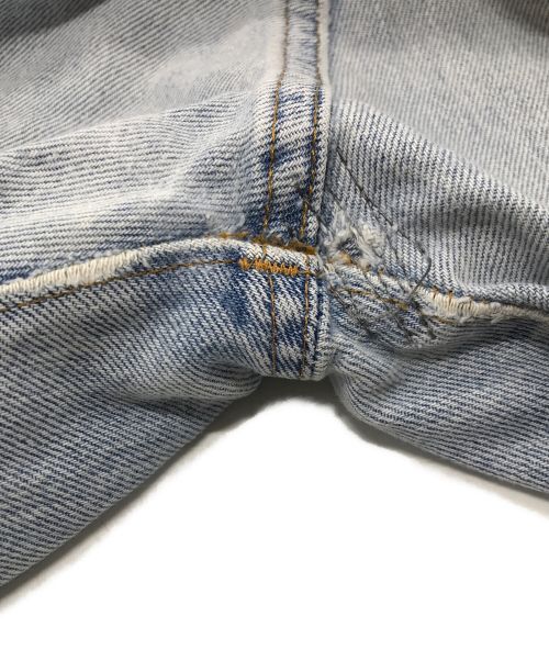 LEVI'S（リーバイス）LEVI'S (リーバイス) 【古着】501 66後期デニムパンツ　ボタン裏6 プリントタブ  ブルー サイズ:実寸参照の古着・服飾アイテム