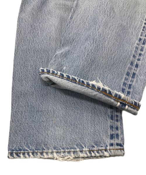 LEVI'S（リーバイス）LEVI'S (リーバイス) 【古着】501 66後期デニムパンツ　ボタン裏6 プリントタブ  ブルー サイズ:実寸参照の古着・服飾アイテム