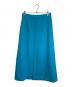 BLAMINK (ブラミンク) トラペーズ スカート ロング ウールライク ブルー サイズ:36：5000円