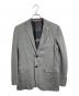 BLACK LABEL CRESTBRIDGE（ブラックレーベル クレストブリッジ）の古着「2Bジャケット　アウター　ライトアウター　ビジネス」｜グレー