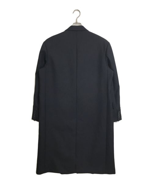 Adam et Rope（アダム エ ロペ）Adam et Rope (アダムエロペ) オーバーサイズ ロング チェスター コート ネイビー サイズ:Mの古着・服飾アイテム