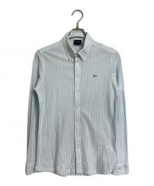 LACOSTE（ラコステ）の古着「ボタンダウンシャツ　コットンシャツ」｜スカイブルー