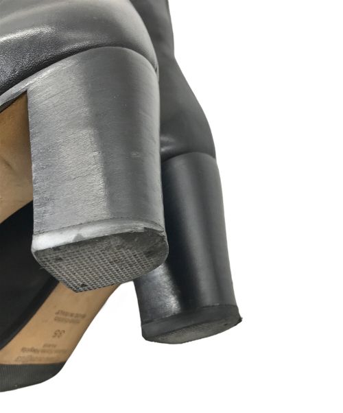 Martin Margiela22（マルタン・マルジェラ22）Martin Margiela22 (マルタン・マルジェラ22) REPLICAロングブーツ ブラック サイズ:35の古着・服飾アイテム