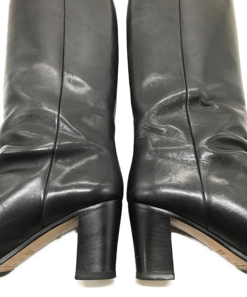 Martin Margiela22（マルタン・マルジェラ22）Martin Margiela22 (マルタン・マルジェラ22) REPLICAロングブーツ ブラック サイズ:35の古着・服飾アイテム