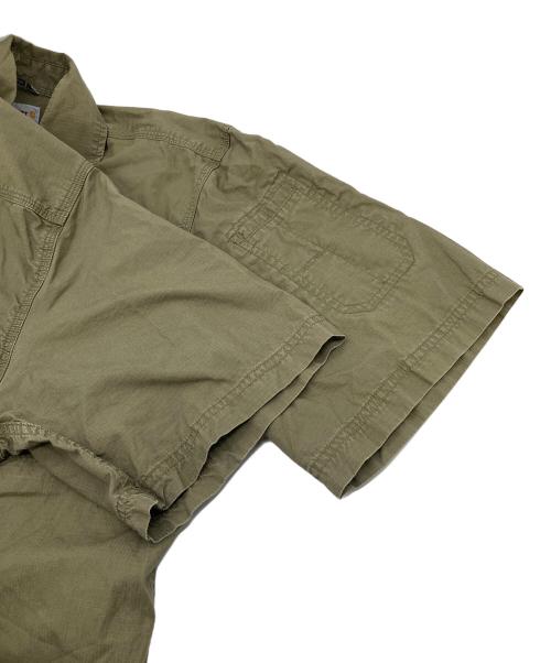 CarHartt（カーハート）CarHartt (カーハート) カーハート　半袖ワークシャツ グリーン サイズ:Lの古着・服飾アイテム