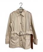 COACHコーチ）の古着「カジュアルミリタリー ジャケット　アウター　ライトアウター」｜アイボリー