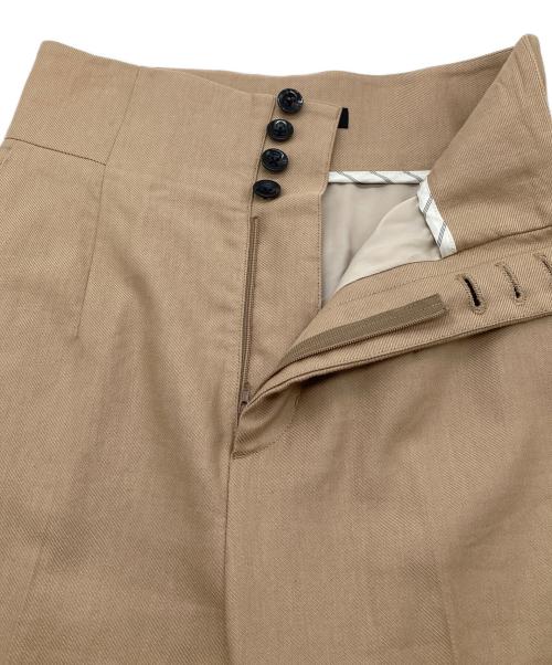 green label relaxing（グリーンレーベルリラクシング）green label relaxing (グリーンレーベルリラクシング) セットアップ　ジャケット　ハイウエストパンツ　オフィスカジュアル ベージュ サイズ:36の古着・服飾アイテム