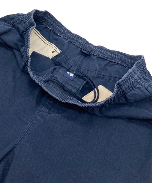 stussy（ステューシー）stussy (ステューシー) 00’Sハーフパンツ　コットンパンツ　00年代 ネイビー サイズ:Lの古着・服飾アイテム