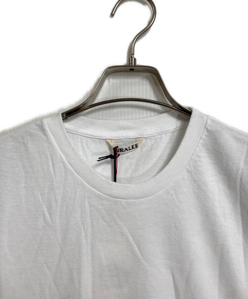 AURALEE（オーラリー）AURALEE (オーラリー) SEAMLESS CREW NECK ノースリーブTee  日本製 ホワイト サイズ:1の古着・服飾アイテム