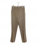 CINOH×DEUXIEME CLASSEチノ×ドゥーズィエム クラス）の古着「別注SLITPANTS スリットパンツ」｜オリーブ