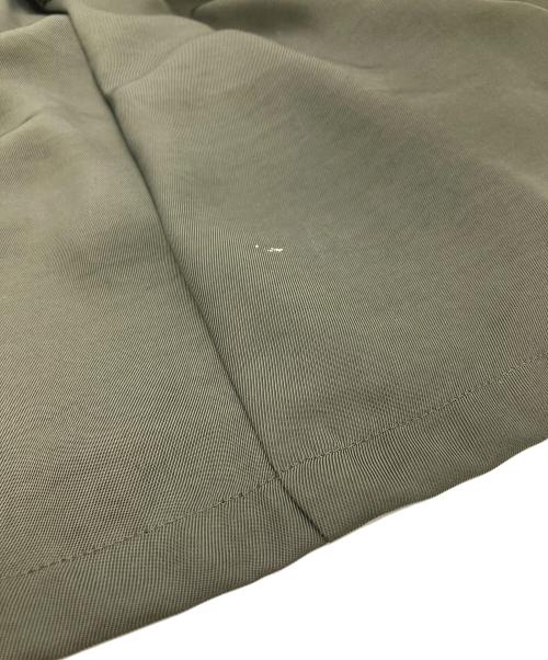 UN3D.（アンスリード）UN3D. (アンスリード) アシンメトリーティアードキャミワンピース オリーブ サイズ:36の古着・服飾アイテム