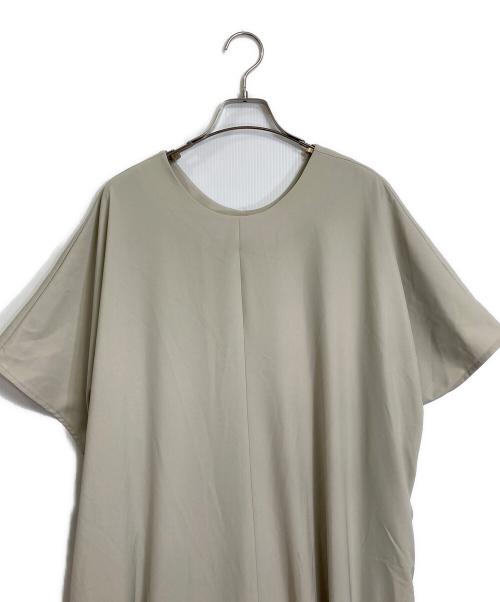 MARW UNITED ARROWS（マルゥ ユナイテッドアローズ）MARW UNITED ARROWS (マルゥ ユナイテッドアローズ) サイドタック ロングワンピース ベージュ サイズ:38の古着・服飾アイテム