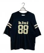 ROTOLロトル）の古着「FOOTBALL TEE 半袖カットソー　23年SS」｜ブラック