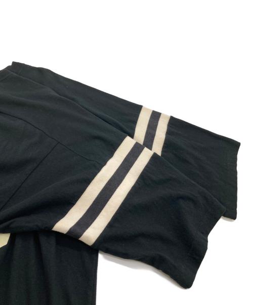 ROTOL（ロトル）ROTOL (ロトル) FOOTBALL TEE 半袖カットソー　23年SS ブラック サイズ:Mの古着・服飾アイテム