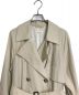 DES PRES (デ プレ) マイクロピーチコットンツイル トレンチコート ベージュ サイズ:S：10000円