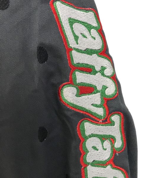 JH Design（ジェイエイチデザイン）JH Design (ジェイエイチデザイン) 【古着】レーシングジャケット　water melon　スイカ グレー サイズ:Lの古着・服飾アイテム