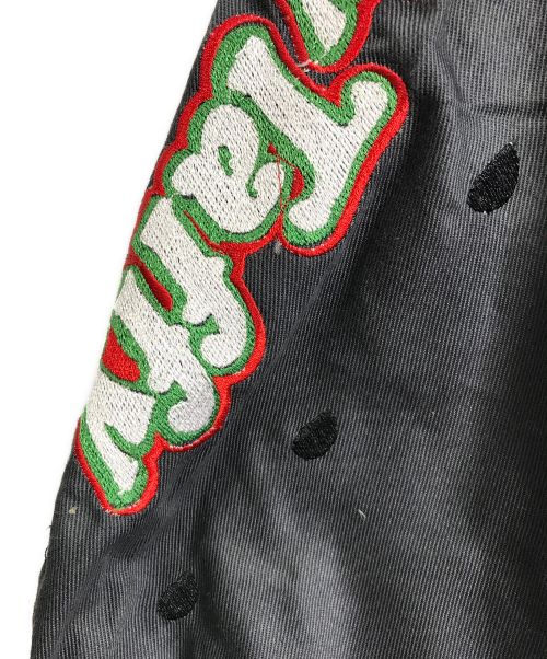 JH Design（ジェイエイチデザイン）JH Design (ジェイエイチデザイン) 【古着】レーシングジャケット　water melon　スイカ グレー サイズ:Lの古着・服飾アイテム