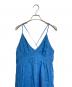 DRESSLAVE (ドレスレイブ) ramie twill color cami dress キャミワンピース　ワンピースドレス ブルー サイズ:M：7000円