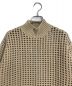 AURALEE (オーラリー) WOOL FELT YARN MESH KNIT MOCK NECK LONG PULLOVER ベージュ サイズ:1：18000円