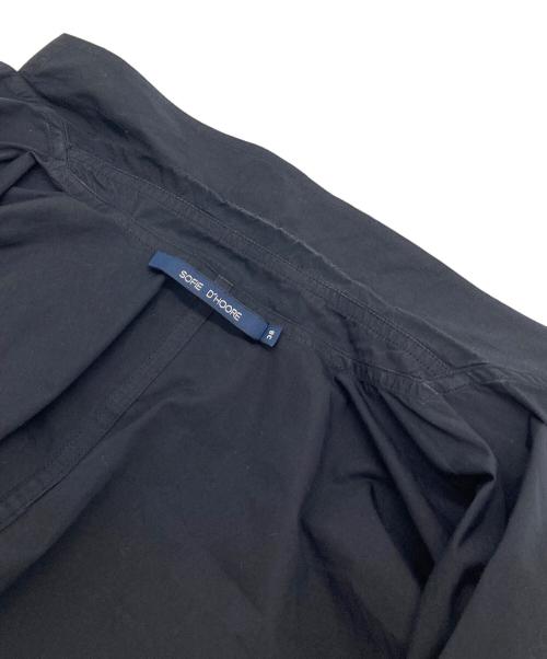 SOFIE D'HOORE（ソフィードール）SOFIE D'HOORE (ソフィードール) コットンジャケット ブラック サイズ:38の古着・服飾アイテム