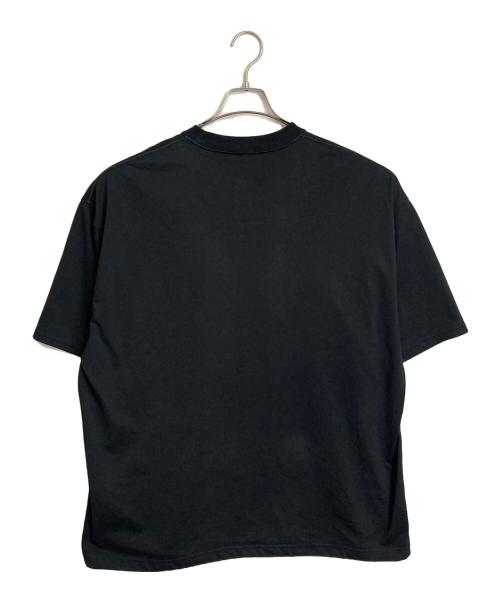 DAIWA PIER39（ダイワ ピア39）DAIWA PIER39 (ダイワ ピア39) TECH DRAWSTRING TEE テックドローストリングショートスリーブティー クルーネックＴシャツ ドローコード付き ブラック サイズ:XLの古着・服飾アイテム