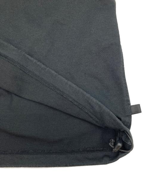 DAIWA PIER39（ダイワ ピア39）DAIWA PIER39 (ダイワ ピア39) TECH DRAWSTRING TEE テックドローストリングショートスリーブティー クルーネックＴシャツ ドローコード付き ブラック サイズ:XLの古着・服飾アイテム