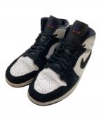 NIKEナイキ）の古着「ハイカットスニーカー　エアジョーダン1  AIR JORDAN1」｜ブラック×パープル