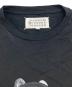 中古・古着 Maison Margiela (メゾンマルジェラ) タンバリン転写Tシャツ ブラック サイズ:48：7000円