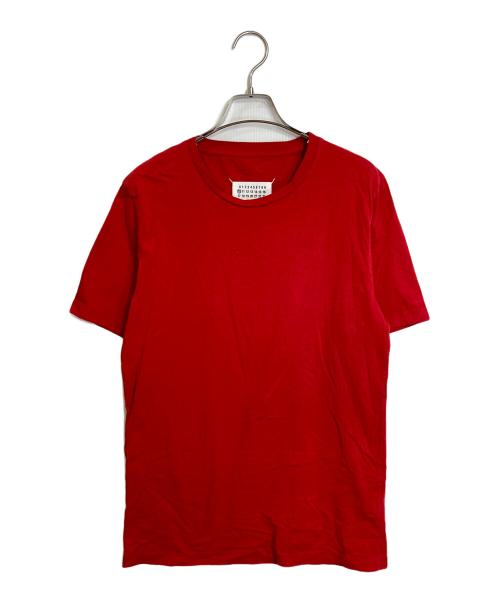 Maison Margiela（メゾンマルジェラ）Maison Margiela (メゾンマルジェラ) 4つタグTシャツ レッド サイズ:46の古着・服飾アイテム