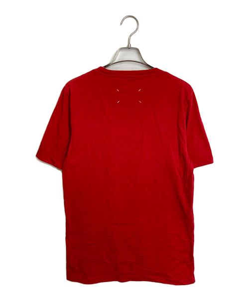 Maison Margiela（メゾンマルジェラ）Maison Margiela (メゾンマルジェラ) 4つタグTシャツ レッド サイズ:46の古着・服飾アイテム
