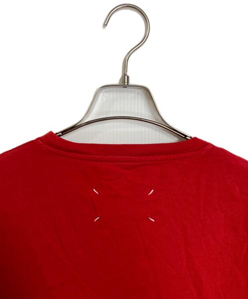 Maison Margiela（メゾンマルジェラ）Maison Margiela (メゾンマルジェラ) 4つタグTシャツ レッド サイズ:46の古着・服飾アイテム